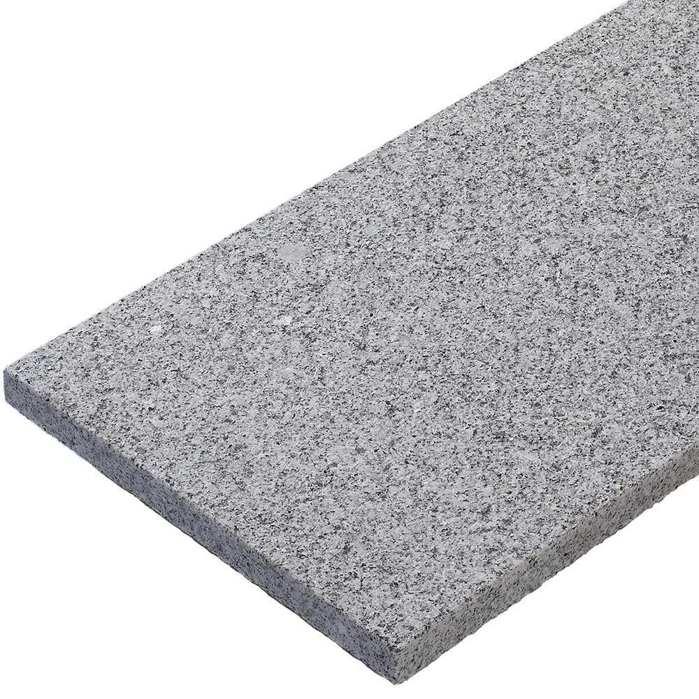 御影板石 白 一面バーナー仕上げ | 造園資材館