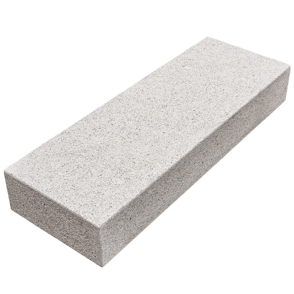 御影階段石 白 五面ビシャン仕上げ | 造園資材館