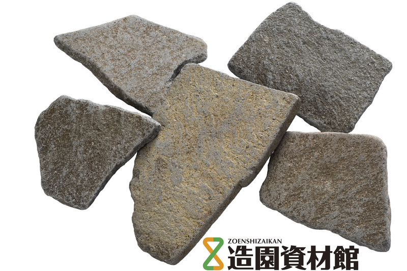 諏訪鉄平石 乱形 スリ加工 束縛 | 造園資材館