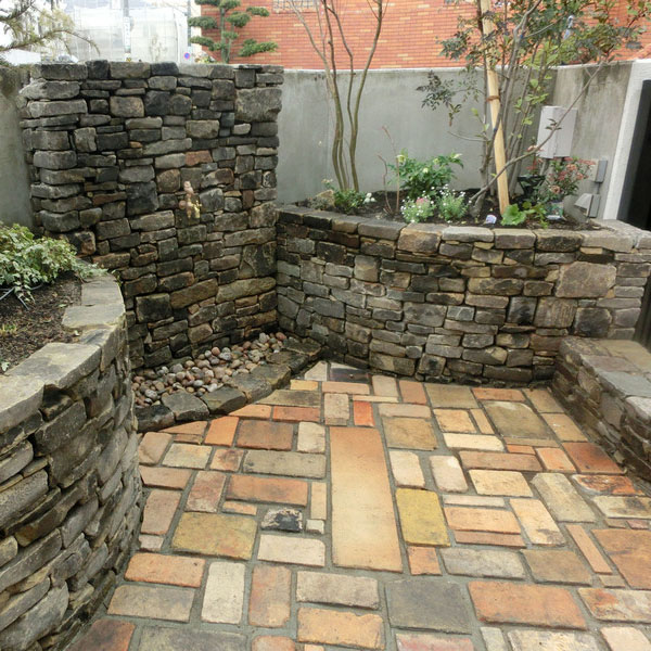 古レンガ 耐火 ランダムサイズ | 造園資材館