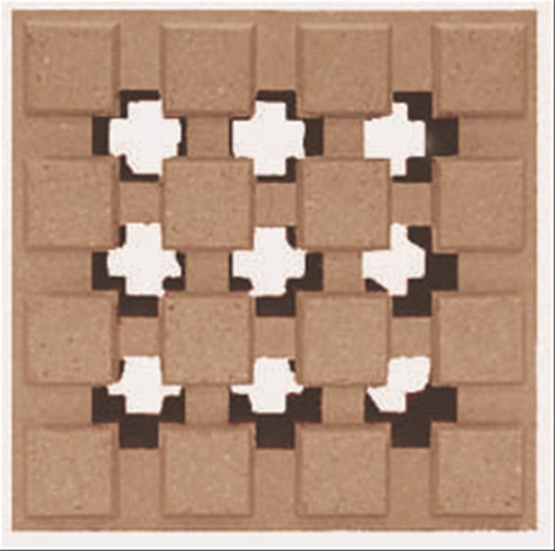 デザインブリック ナインクロス ベージュ | 造園資材館