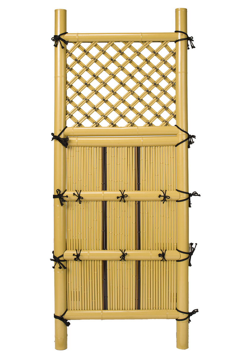 プラ平袖垣(軽量タイプ) 黄 | 造園資材館